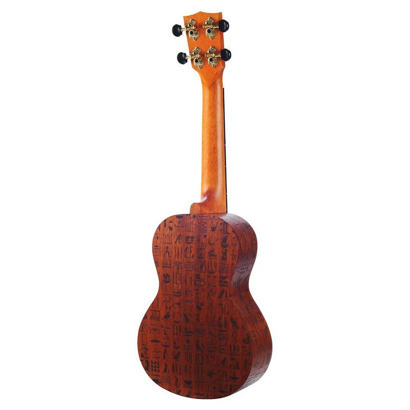 Mahalo MA2PH concert ukulele pharaoh, nato body, mahogany neck, amara ebony fretboard, with bag
