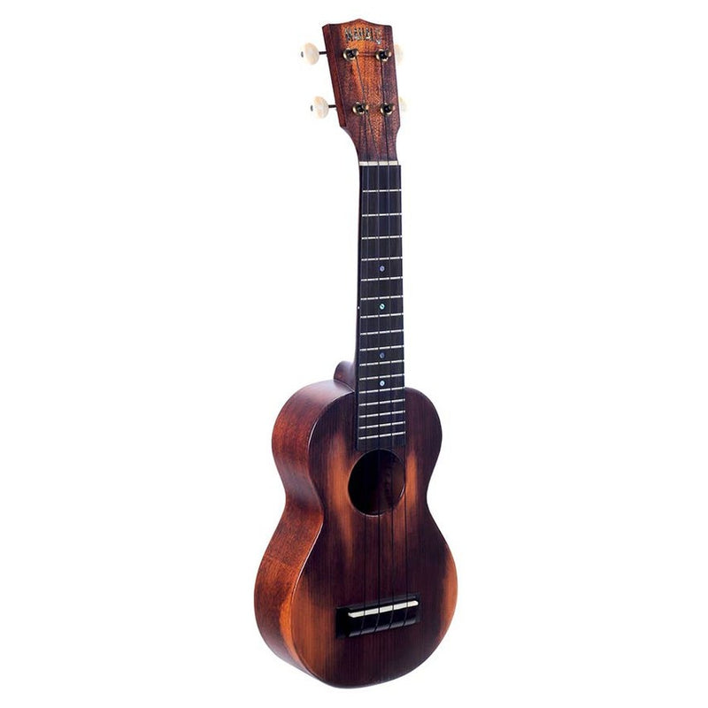 Mahalo MO1 all solid soprano ukulele, red cedar top, mahogany body & neck, amara ebony fb, with bag and strap