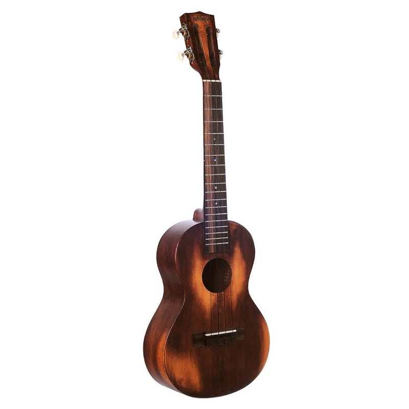 Mahalo MO3 all solid tenor ukulele, red cedar top, mahogany body & neck, amara ebony fb, with bag and strap