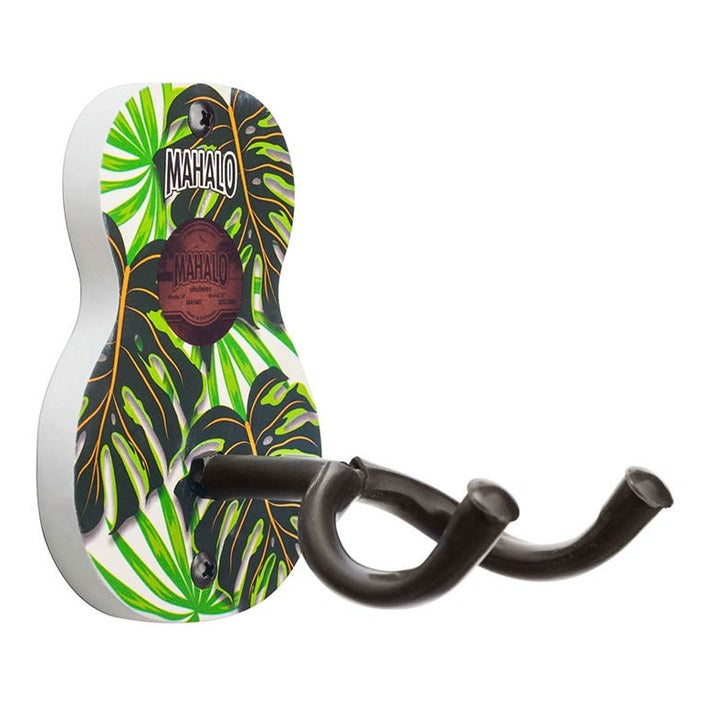 Mahalo MZHA3 ukulele wall hanger MONSTERA