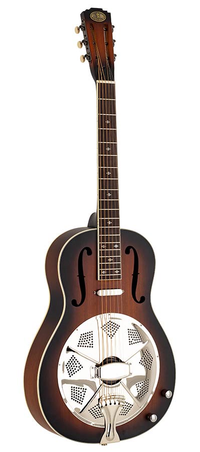 Royall HB12SC/SB 12 fret resonator HOBO SC met tas
