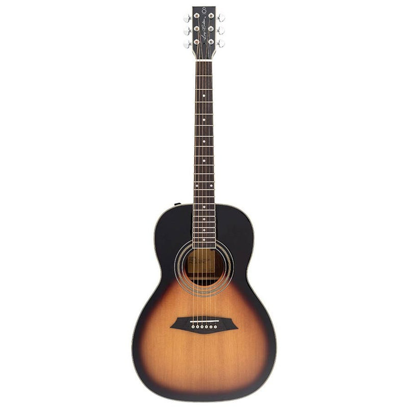 Sire A3PSVS acoustic parlor guitar with SIB electronics, vintage sunburst