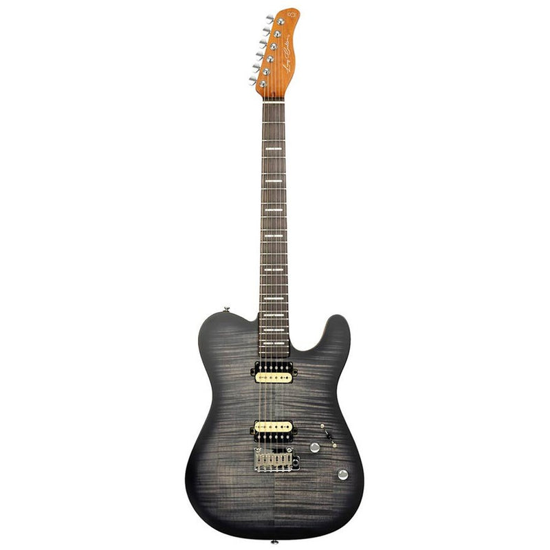 Sire T7N FM/TBK electric guitar T-style transparent black satin