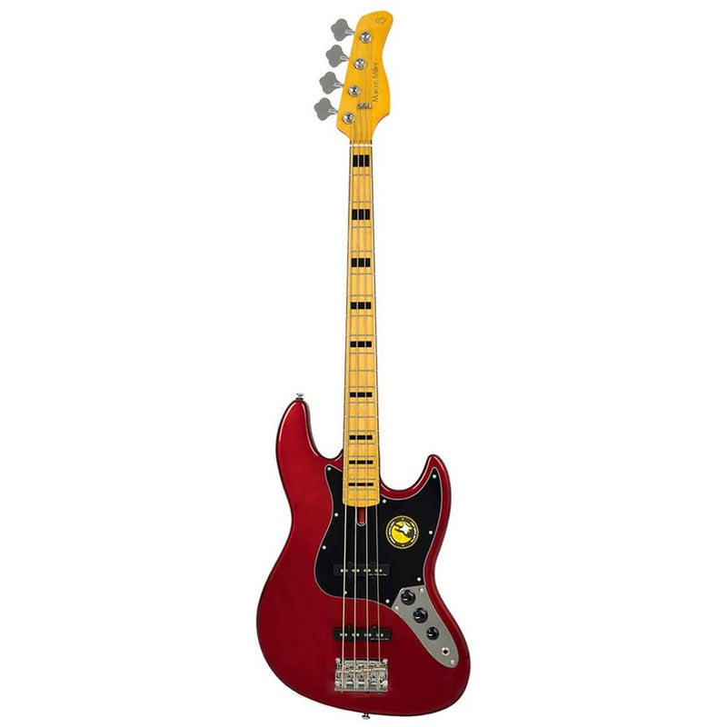 Sire V5 A4/CAR alder 4-string passive bass guitar candy apple red