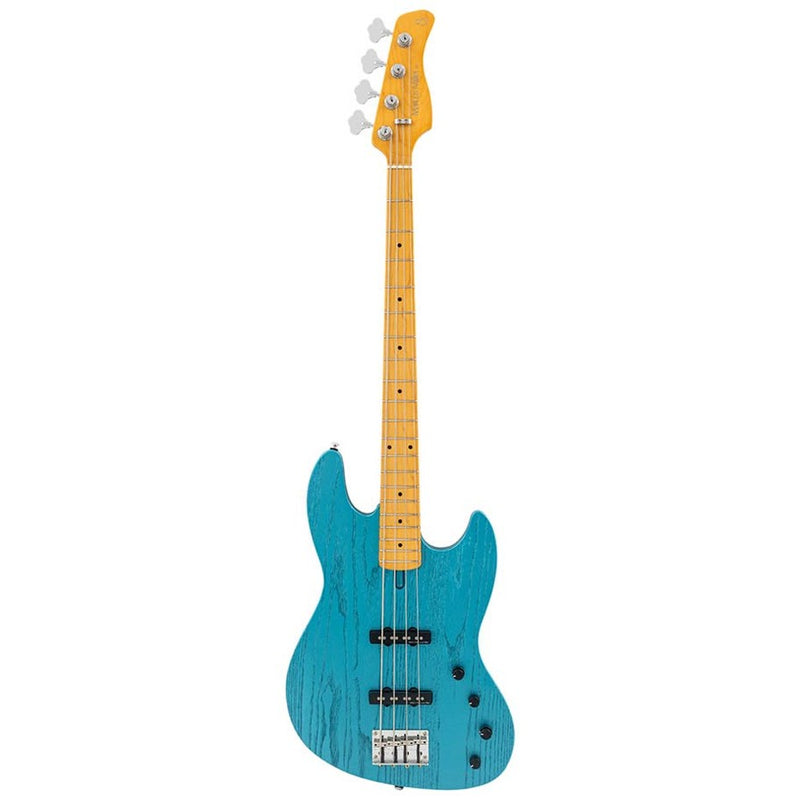 Sire V6 4/OTB mahogany+ash top 4-string active bass guitar ocean turqoise blue
