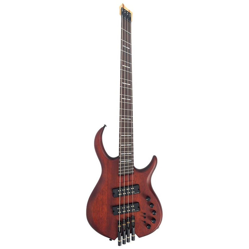 Sire M6H 4/MAS mahogany 4-string active bass mahogany satin, with gigbag