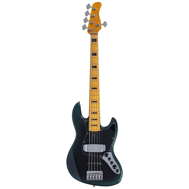 Sire V7N A5/DF alder 5-string active bass guitar dark forest