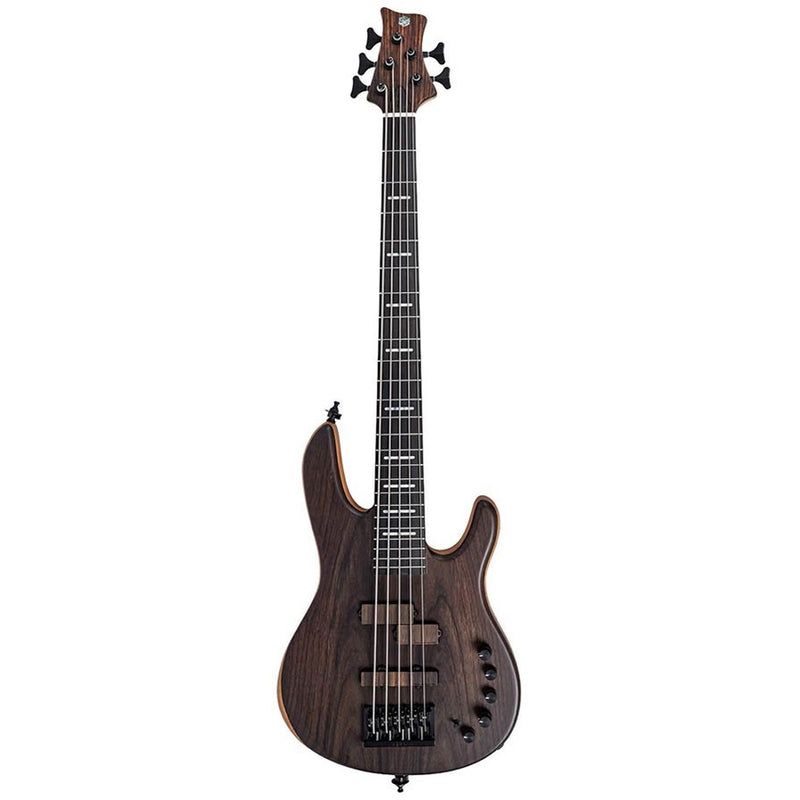 Sire F10Dc 5/NTS alder + rosewood top 5-string active bass guitar, natural satin, with hardcase