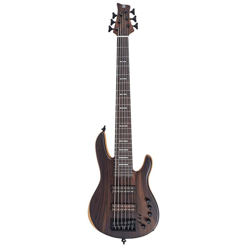 Sire F10Dc 6/NTS alder + rosewood top 6-string active bass guitar, natural satin, with hardcase