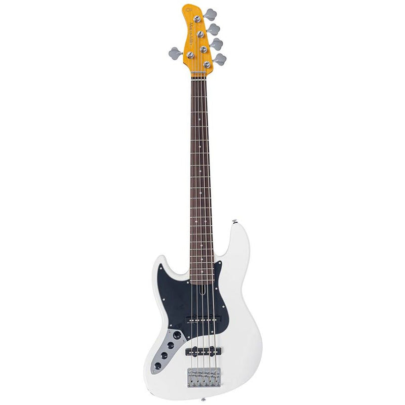 Sire V3N 5L/AWH lefty 5-string active bass guitar antique white