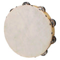 Hayman CSW-1018 tamboerijn, natuurvel, 10", 18 schellen, hout westerhaven-muziek