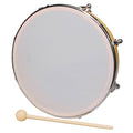 Hayman HDN-210 hand trom, plastic vel, 10", hout, stembaar, met klopper westerhaven-muziek