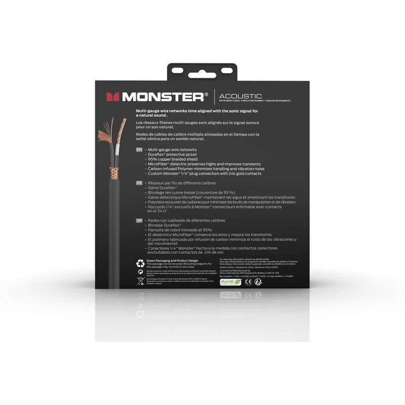 Monster Cable 21 Feet Right Angle To Straight - Monster A...