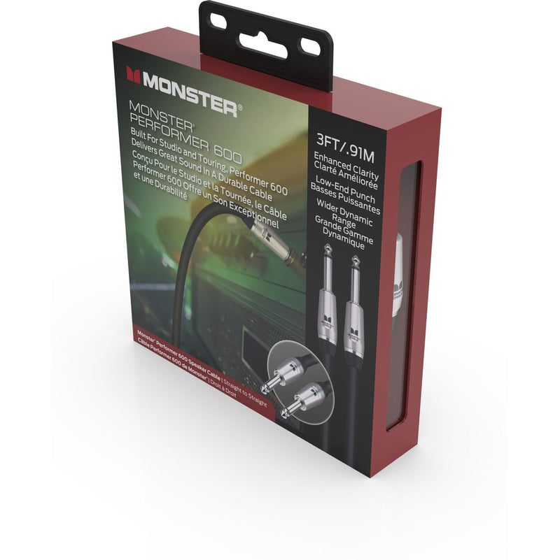 Monster Cable 1m Straight - Straight - Monster Performer