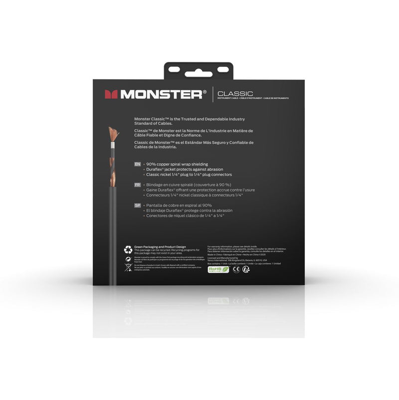 Monster Cable 6 Feet Straight To Straight - Monster Class...