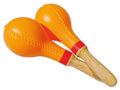 Hayman MR-12 maracas, plastic, groot model, oranje, paar