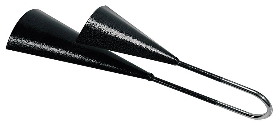 Hayman AG-10 agogobel, zwart, 2-tonig, klein