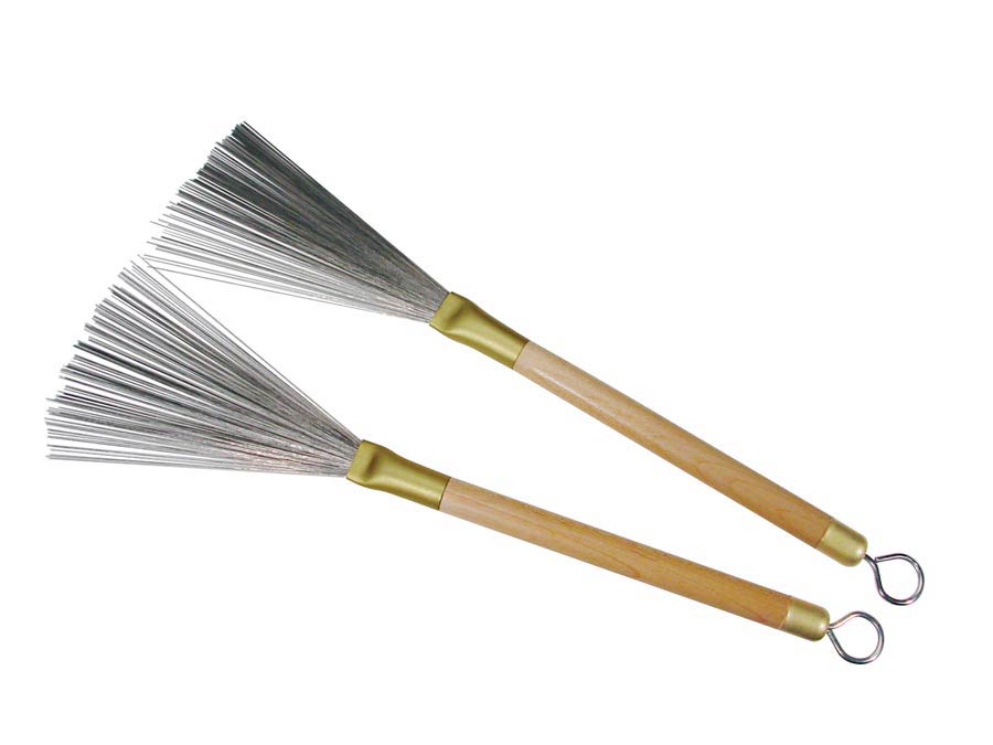Hayman PA-53 brushes, houten handvaten, metalen haren, uitschuifbaar