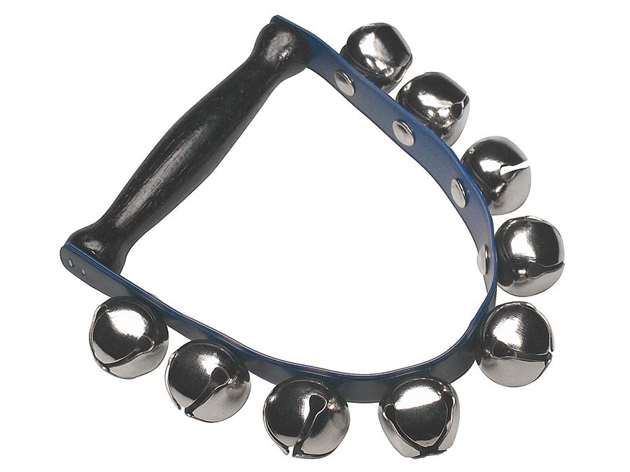 Hayman HB-50 bellenkrans, met handvat, 9 bellen van 25 mm