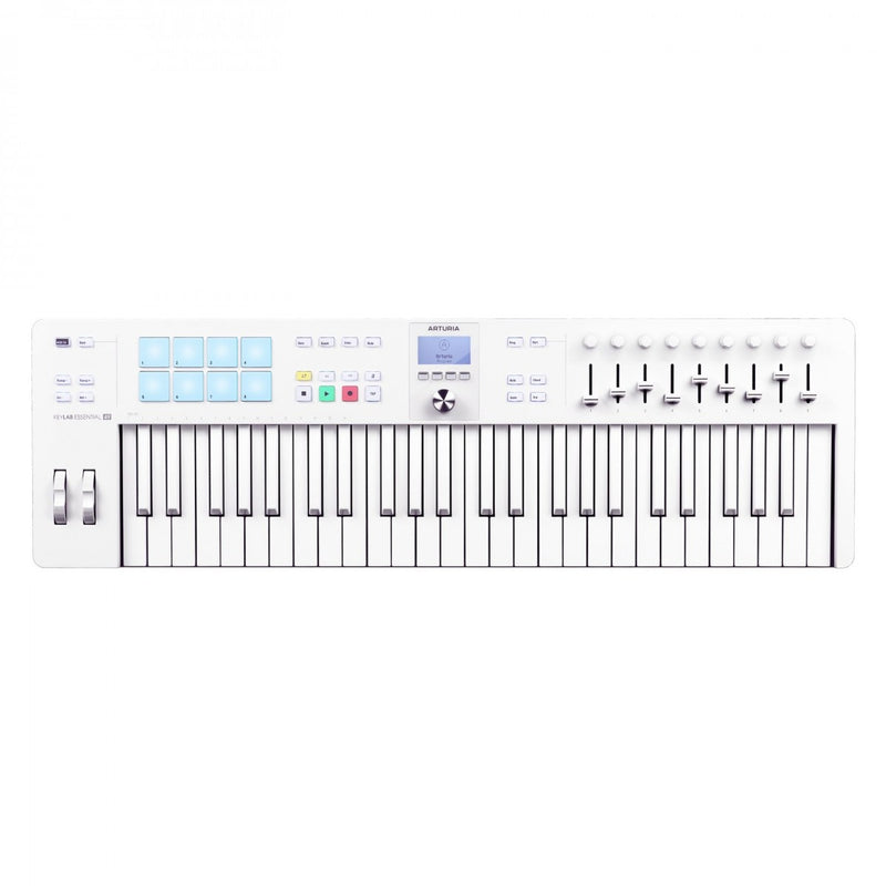 Arturia Keylab Essential 3 49 Alpine White  Midi Controller-toetsenbord