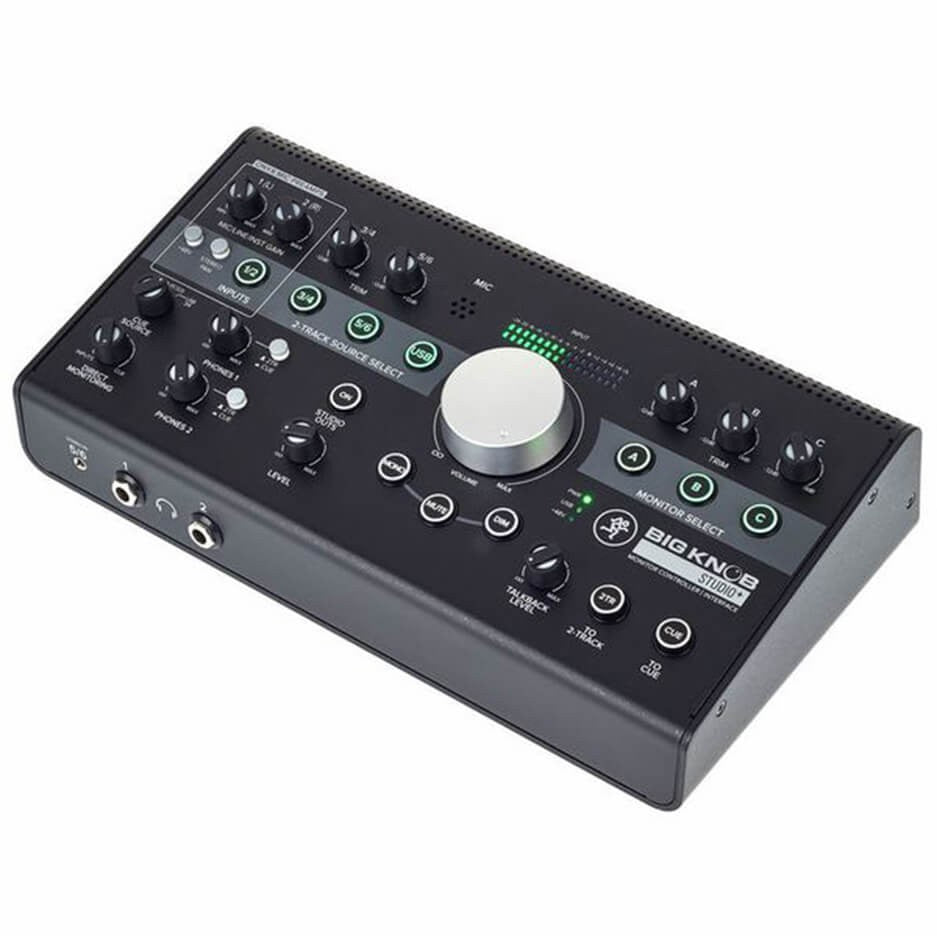 Mackie Bigknob-Studio+ Monitoring Controller 4 In 3 Out USB westerhaven-muziek