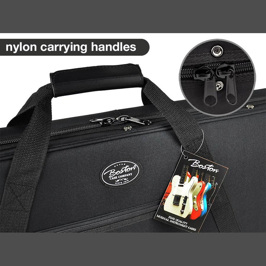 Boston CEG-250 nylon softcase met polystryreen vulling voor electrische gitaar westerhaven-muziek