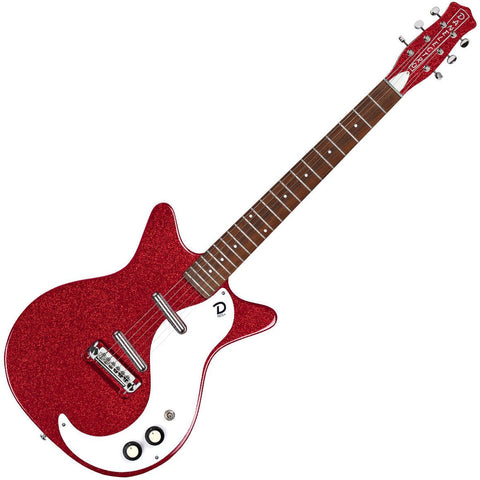 Danelectro DC59 Nos Guitar - Red Metalflake