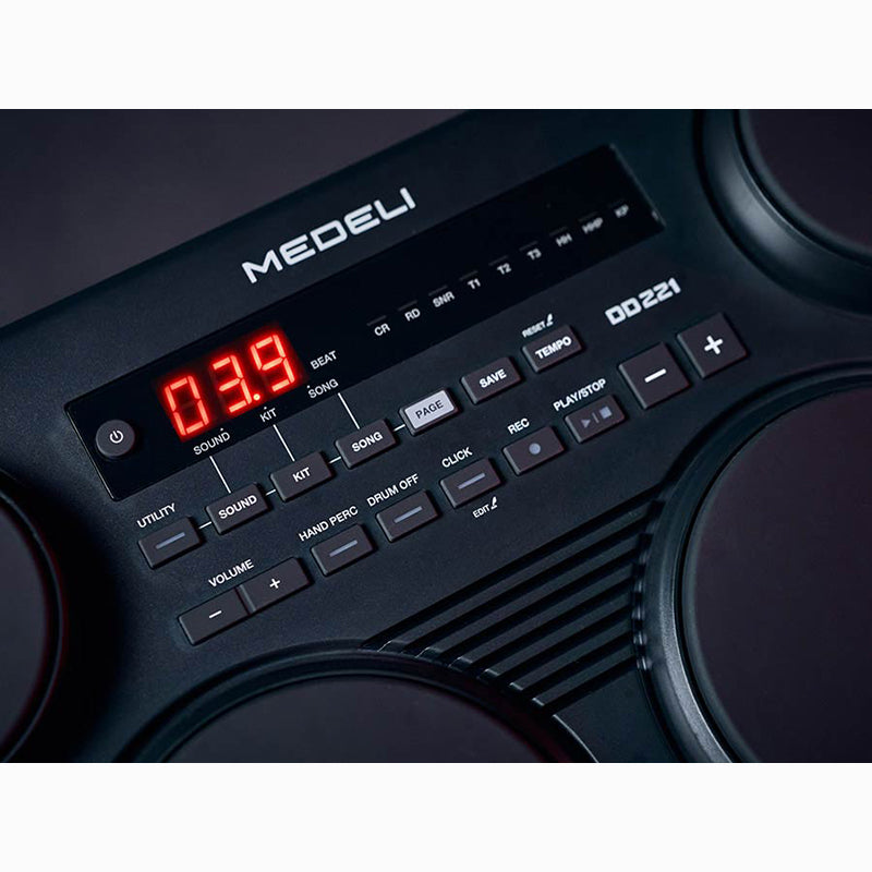 Medeli DD221 draagbare elektronische drumcomputer westerhaven-muziek