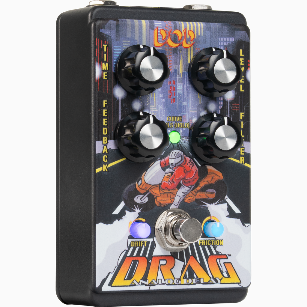 DOD Drag, analoog delay pedaal incl FS3x voetschakelaar westerhaven-muziek