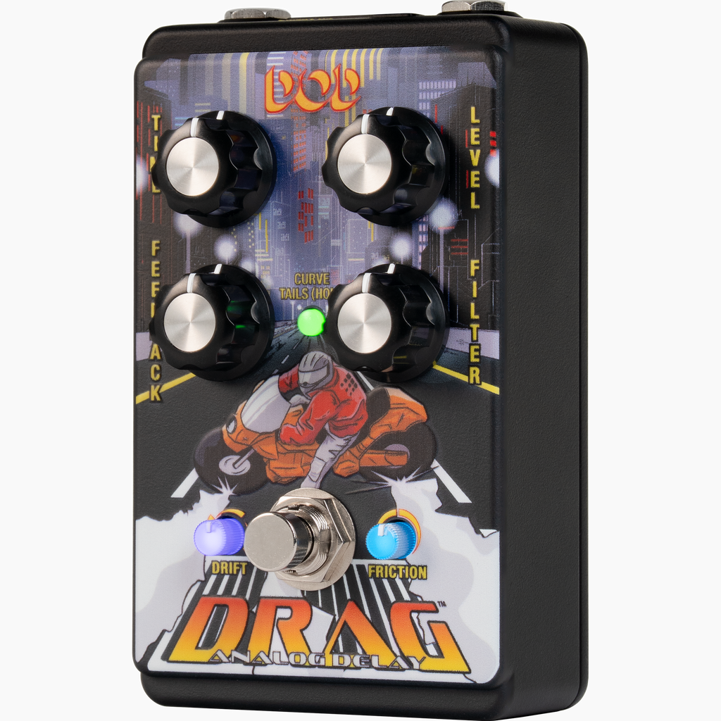DOD Drag, analoog delay pedaal incl FS3x voetschakelaar westerhaven-muziek