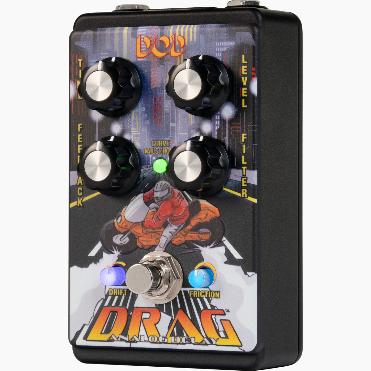 DOD Drag, analoog delay pedaal incl FS3x voetschakelaar westerhaven-muziek