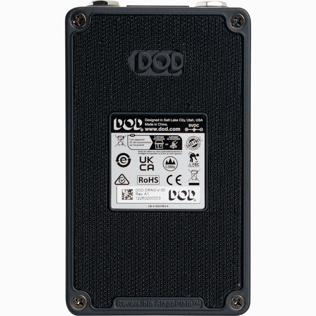 DOD Drag, analoog delay pedaal incl FS3x voetschakelaar westerhaven-muziek