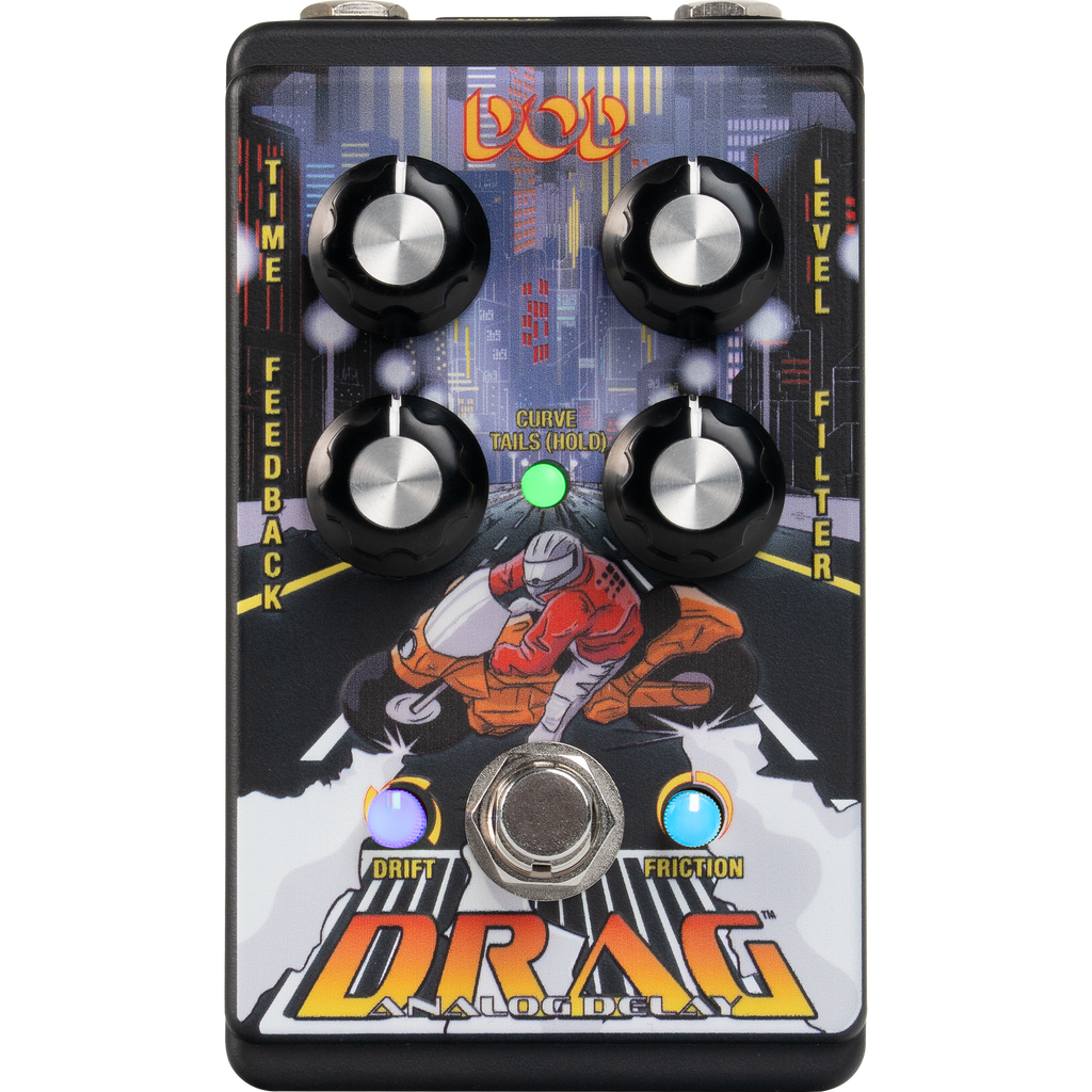 DOD Drag, analoog delay pedaal incl FS3x voetschakelaar westerhaven-muziek