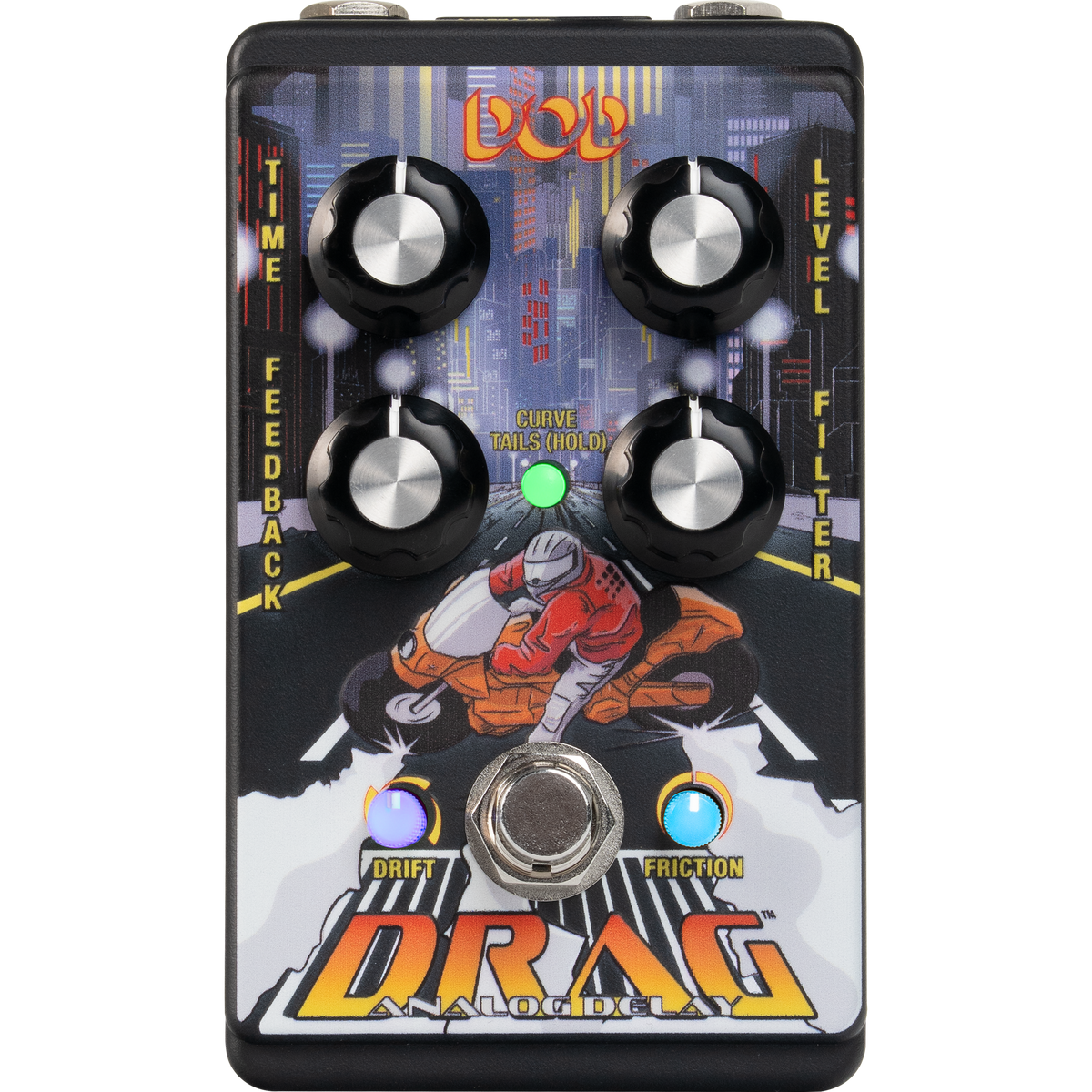 DOD Drag, analoog delay pedaal incl FS3x voetschakelaar westerhaven-muziek