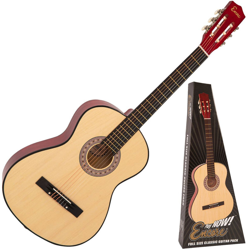 Encore 44 Classic Guitar Outfit - Natural