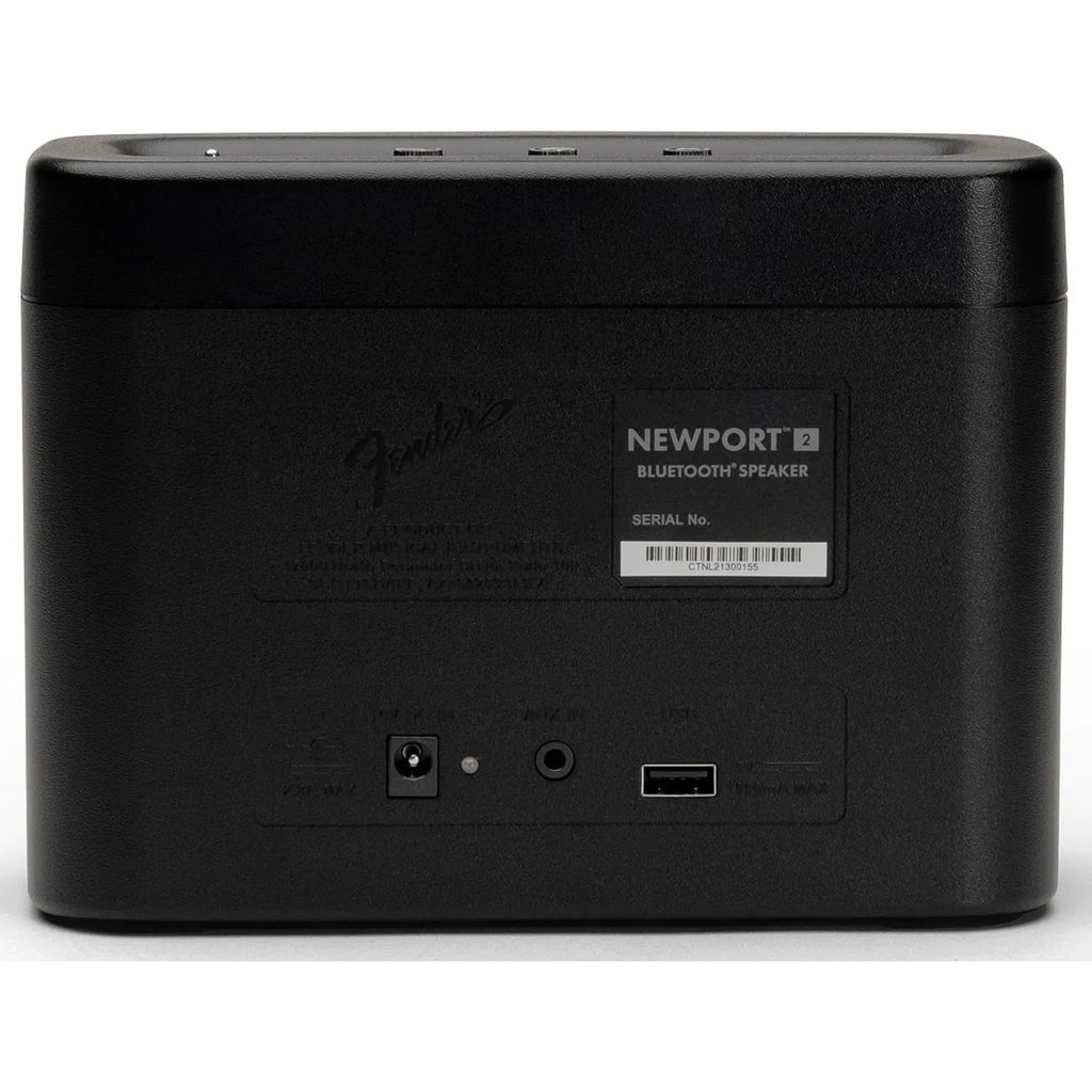Fender Audio NEWPORT 2 Bluetooth Speaker Black westerhaven-muziek