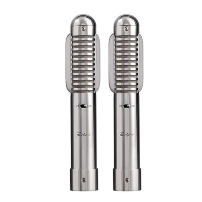 Warm Audio WA-2FT pair of ribbon mics Stereo Pair Fen-tone™ Instrument Ribbon Microphone With Selectable In-Line Preamp