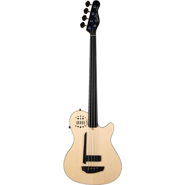 Godin A4 Ultra Natural Fretless A/E w/ Bag