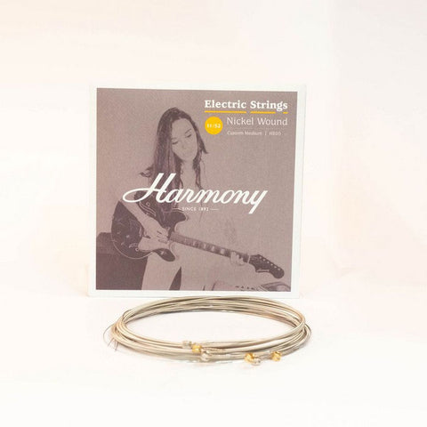 Harmony Nickel Electric Guitar Strings Custom Medium 11/52
