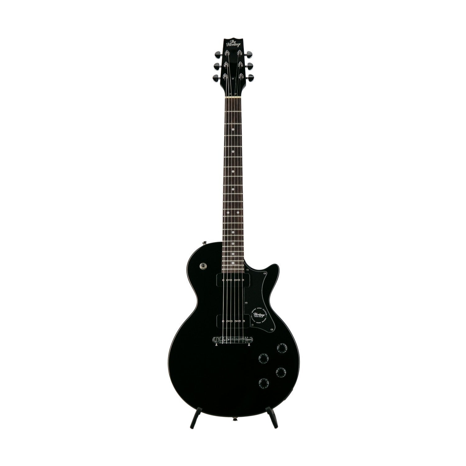 Heritage guitars Ascent H-137 P90 Black elektrische gitaar westerhaven-muziek