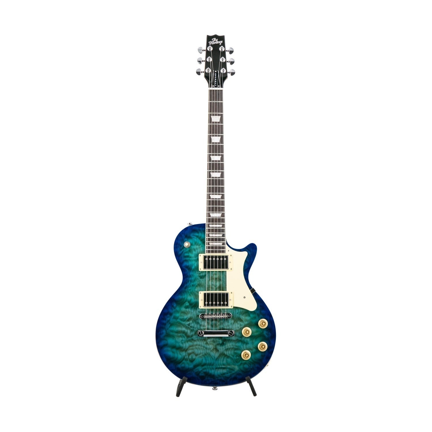 Heritage guitars Ascent+ H-150 Lake Blue Burst elektrische gitaar westerhaven-muziek