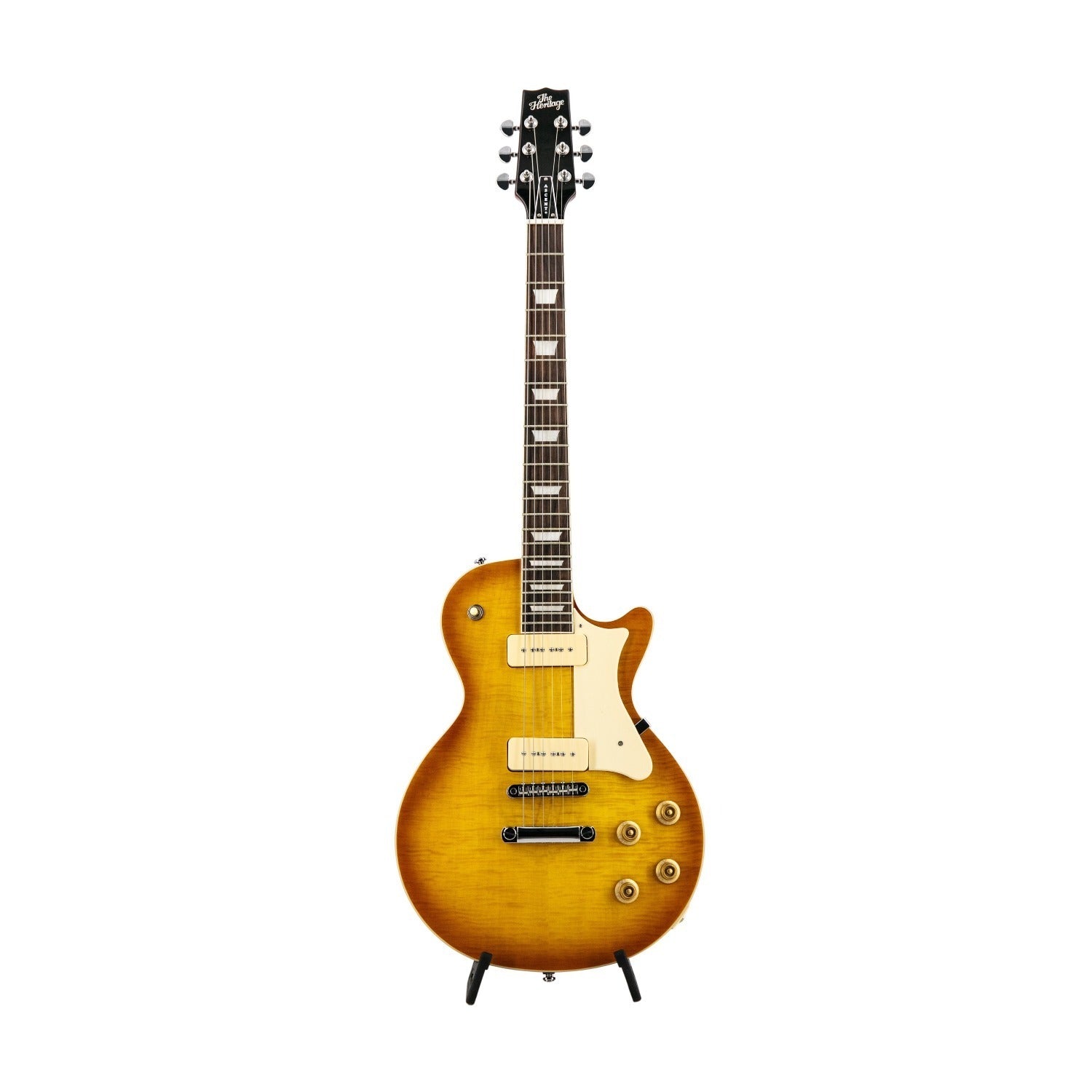 Heritage guitars Ascent+ H-150 P90 Dirty Lemon Burst elektrische gitaar westerhaven-muziek