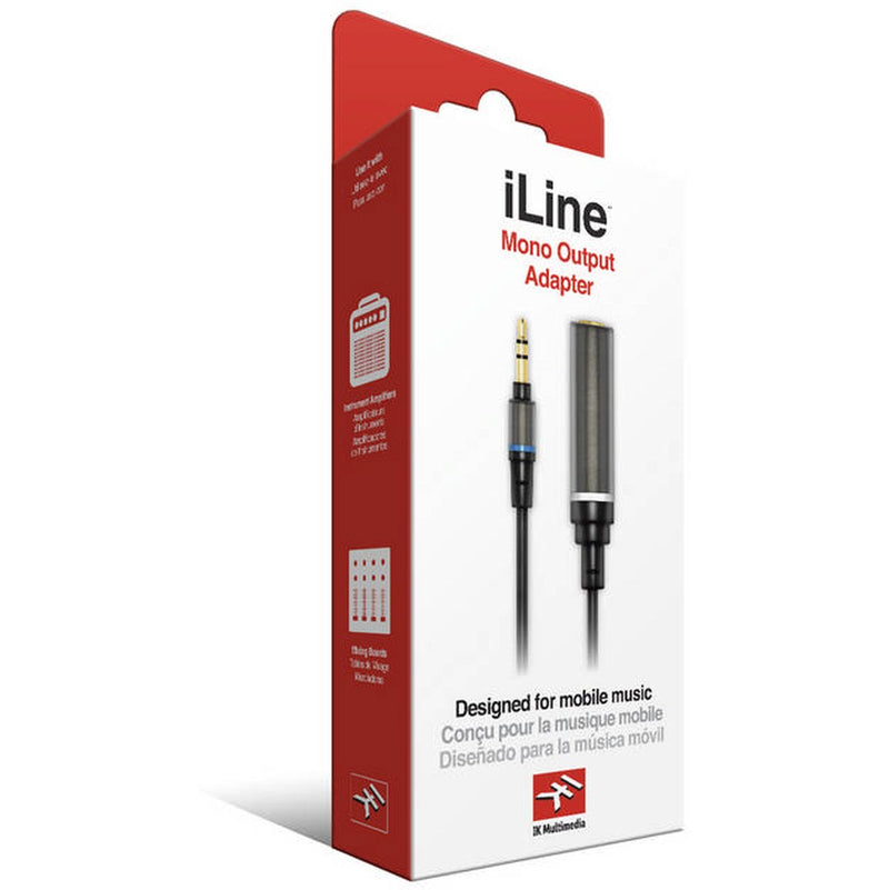 IK-Multimedia iLine - Mono Output Adapter Individual cable – Mono Output Adapter