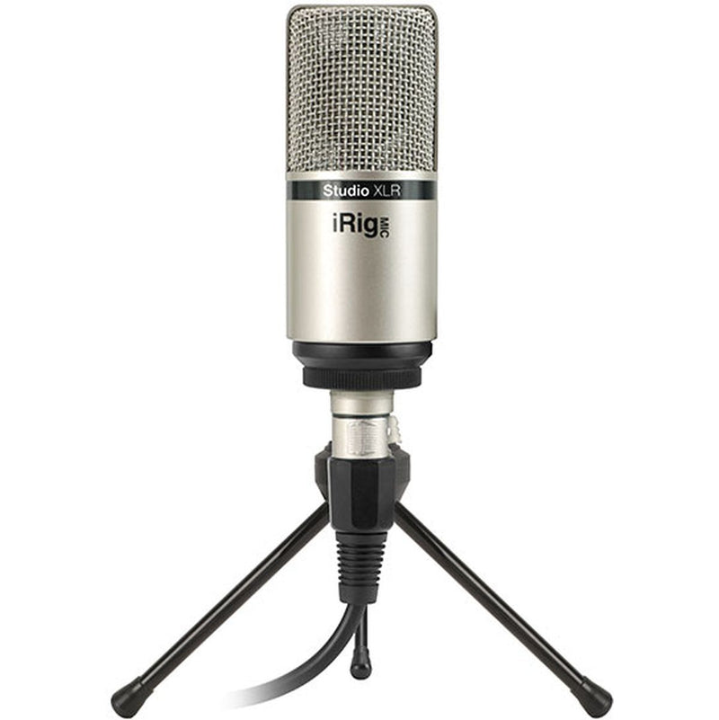 IK-Multimedia iRig Mic Studio XLR Large-diaphragm, compact size, analog studio condenser microphone