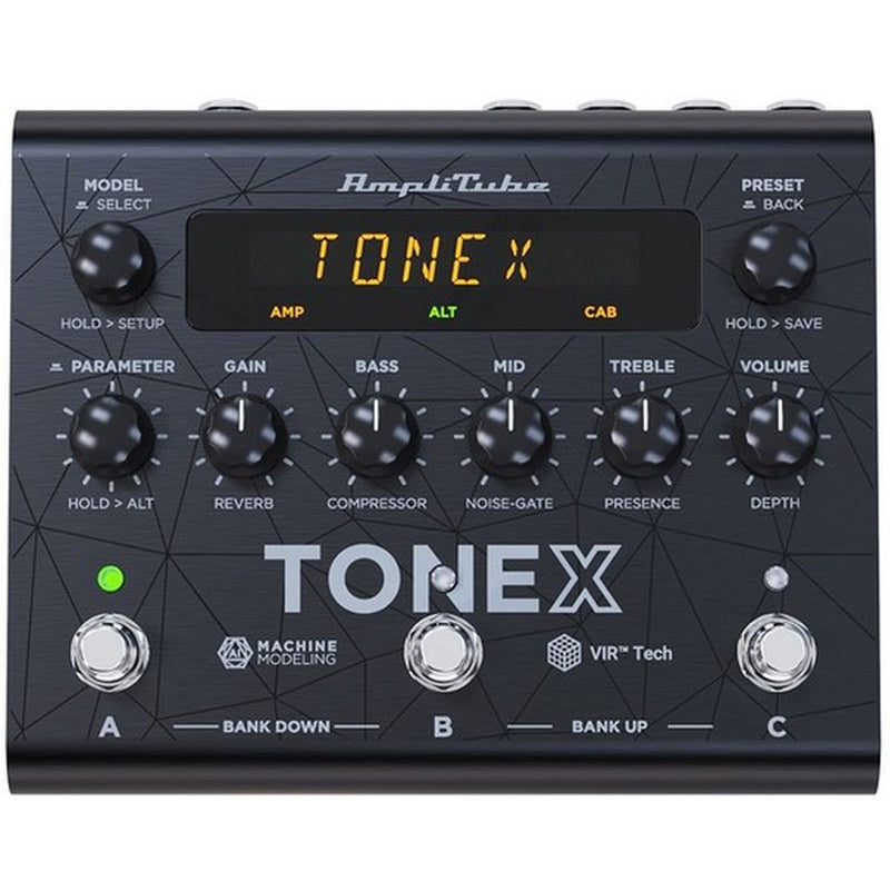 IK-Multimedia TONEX Pedal AI Machine Modeled tones live on stage