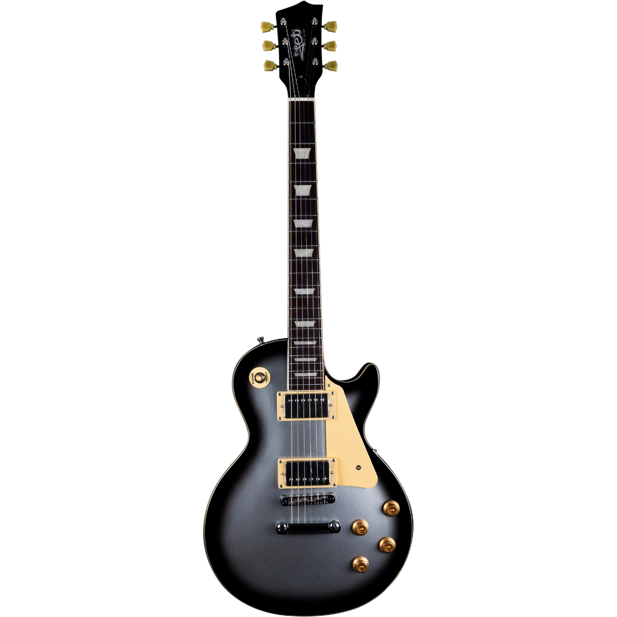 Jet Guitars JL-500 SLB L-Style Elektrisch HH Silverburst, Rosew. FB westerhaven-muziek