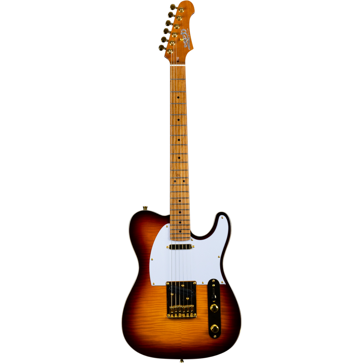 Jet Guitars JT-600 BS G T-stijl Tabak burst westerhaven-muziek