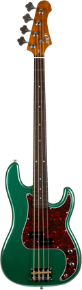 Jet Guitars JPB-300 SG R PB-stijl Bas Groen, Rosew. FB