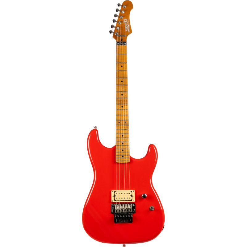 Jet Guitars JS-700 RD H S-stijl 1x Humbucker Rood