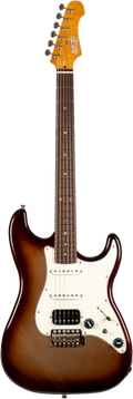 Jet Guitars JS-40 Metallic Burst S-stijl HSS Metallic Burst, Rosew. FB